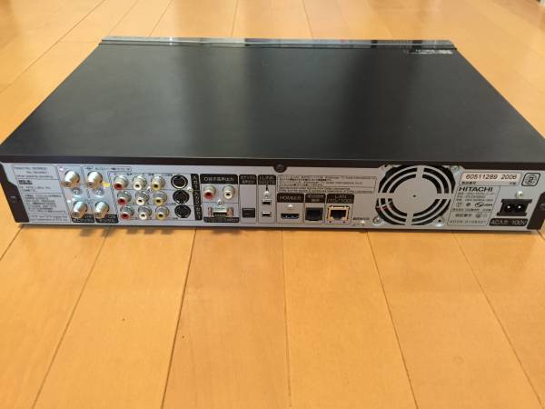 日立 HITACHI WOOO DV-DH500D／HDD/DVDレコーダー500G DVDレコーダー