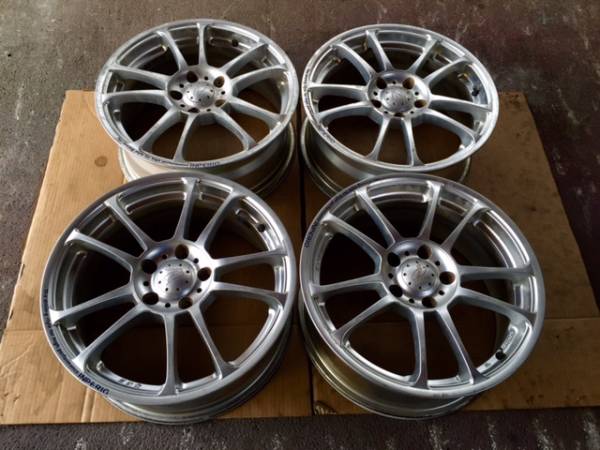 軽量4本5ZIGEN☆INPERIO 17×7J+48 114.3/5Hインペリオ