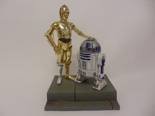 Star Wars R2-D2 C-3PO & Kotobukiya Scale ARTFX+ Statue BB-8