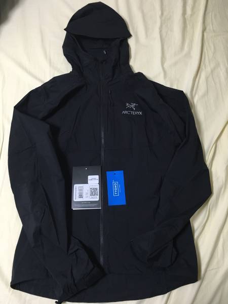 新品試着のみ　アークテリクス スコーミッシュ フーディ 黒 S