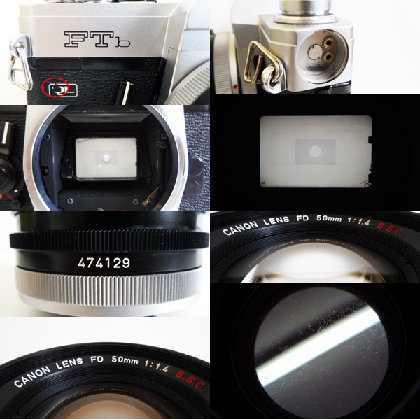 低価，豊富な Canon キヤノン FTb LENS FD 50mm 1:1.4 S.S.C. カメラ θ