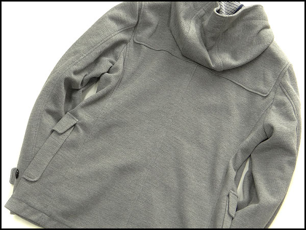 新品 ニューヨーカー 鹿の子ジャージーダッフルブルゾンL灰23019