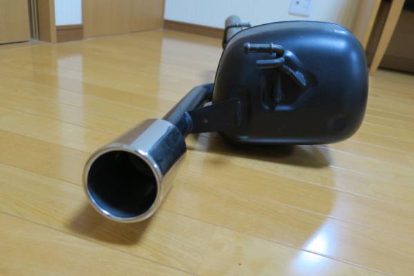 平成20年 90 ヴィッツ 純正マフラー 新車外しマフラーカッター付