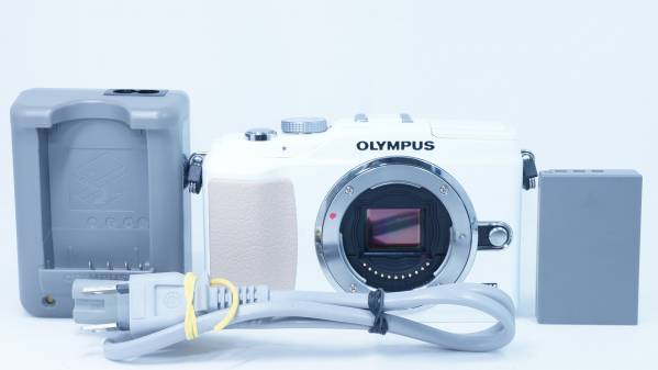 OLYMPUS オリンパス E-PL2 ホワイト OLYMPUSオリンパスE-PL2ホワイト