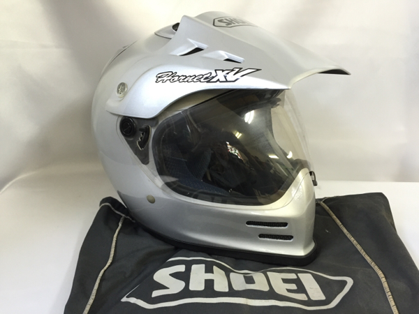 SHOEI HORNET XV M 57-58cm シルバー ヘルメット