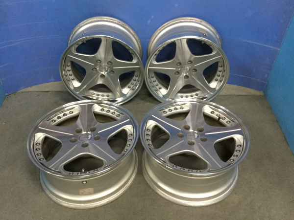 Super Star LEON HARDIRITT 18インチ5穴 ホイール○現状品