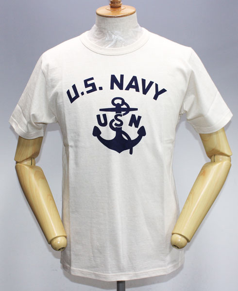 JELADO ジェラード Tシャツ “U.S.NAVY TEE” 新品 38 バニラ