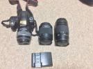 α55 SONY レンズ3本セット SLT-A55 SLT-A55V α-7 DT ソニー デジタル一眼
