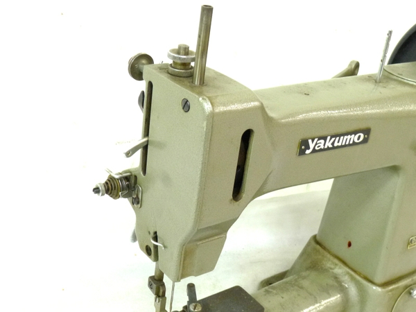 ジャンク YAKUMO DD-N73 極厚物用 太糸用 ミシン 楽直S1846379(本体
