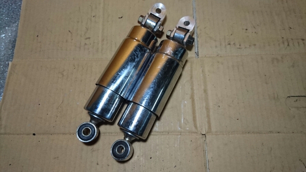 モンキーローダウン流用にジャズ純正リアサスペンション!検武川