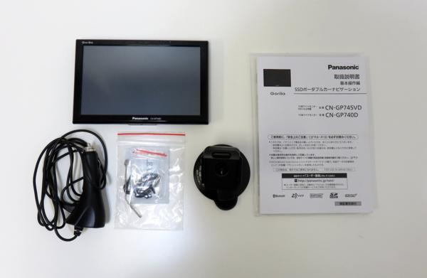 □ジャンク□パナソニック ゴリラ SSDポータブルナビ CN-GP740D