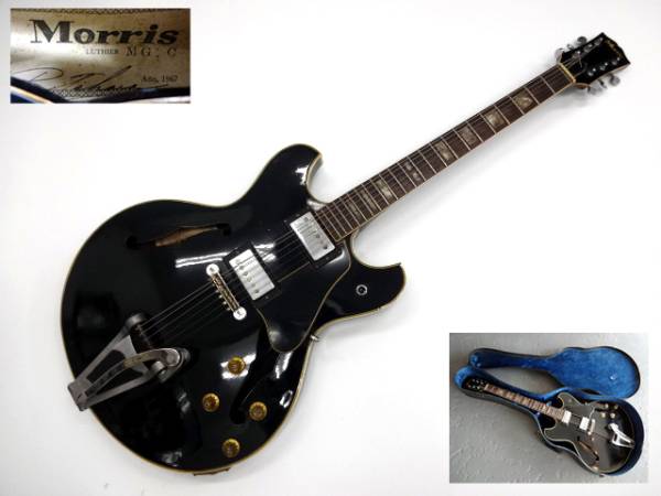 ◆嵐◆Morris モーリス MGC 1967 セミアコ ハードケース付 A467