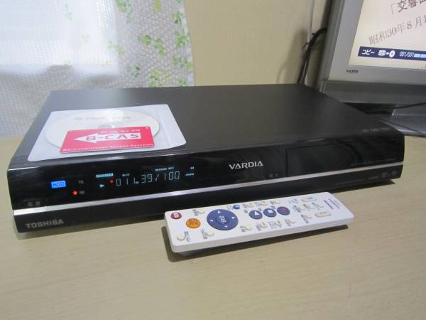 東芝 320GB HDD&DVDレコーダー RD-E305K S0 B-CASリモ付 10年製