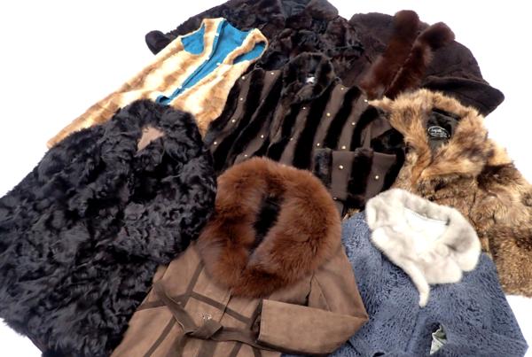 中古◆毛皮コート 8点セット リアルファー ラム ラクーン他