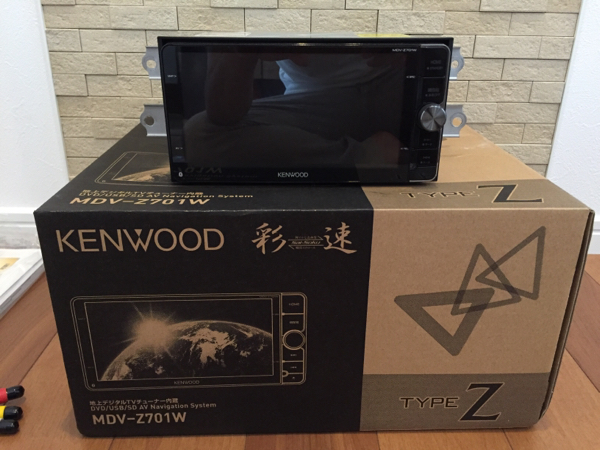 ケンウッド MDV-Z701W ナビ 地デジ付 2014年製 中古美品 自動車