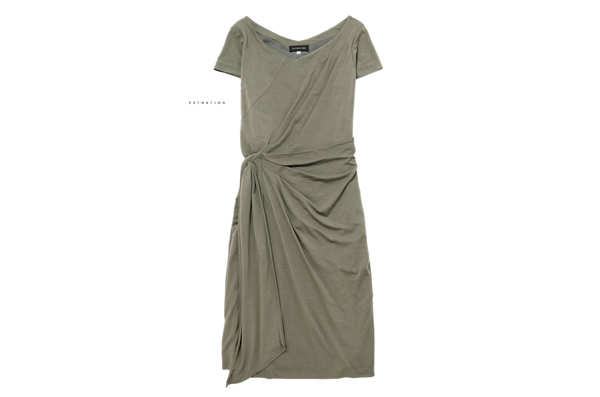 美品★エストネーション★上品！デザインワンピースH142