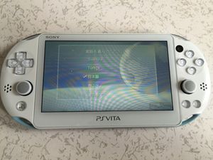 PlayStation®Vita さみしく ライトブルー/ホワイト＋パワプロ