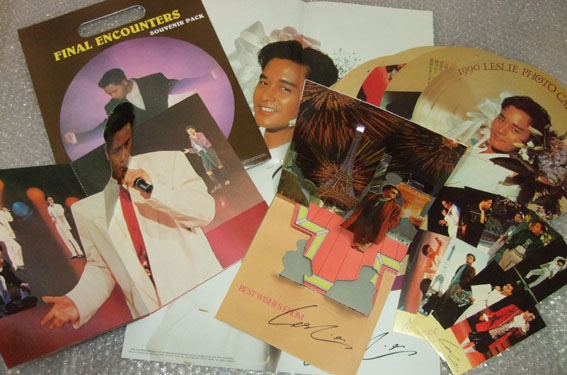 ★貴重★レスリー・チャン FINAL ENCOUNTERSのコンサートグッズ