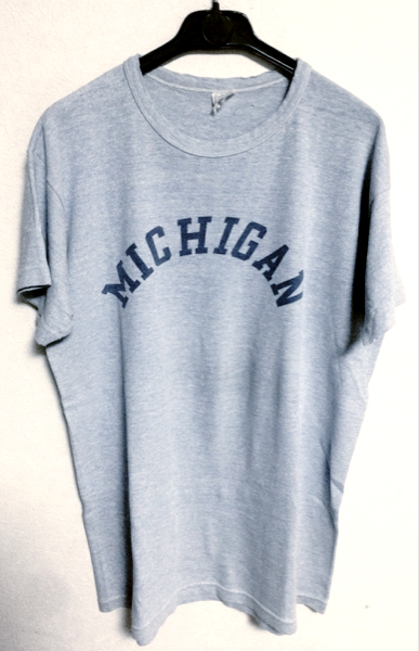 60's Champion プロダクツタグ 染込み ビンテージ 青杢 Tシャツ1