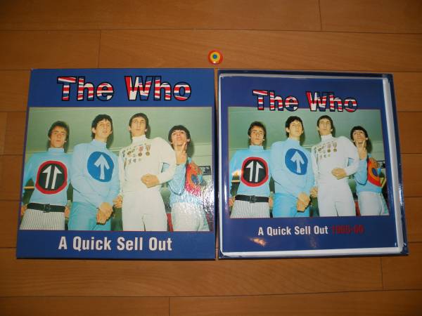 LPサイズ洋書 THE WHO / A QUICK SELL OUT 1965-66 限定BOX