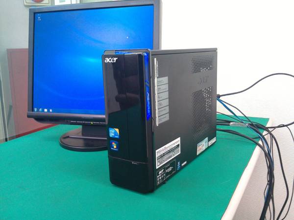 ■Acer Aspire ASX3812-A58 Win7 Core2 Quad メモリ4GB 7550GB■