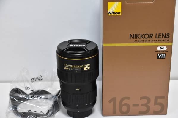 ニコン AF-S NIKKOR 16-35mm f/4G ED VR 新品同様 ニコン レンズ