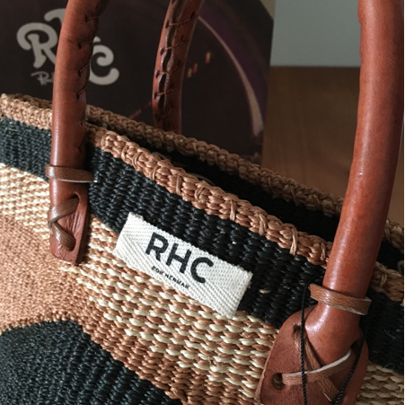 今季新作 RHC ロンハーマン ネイティブ柄 カゴバッグ トート 【公式通販】