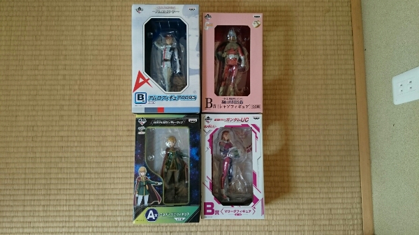 一番くじ ガンダム AB賞 4点セット アムロ シャア等