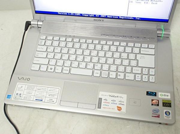 SONY⁄VAIO⁄VGN-P92KS⁄win7⁄2GB⁄SSD 128GB⁄VGP-DA10