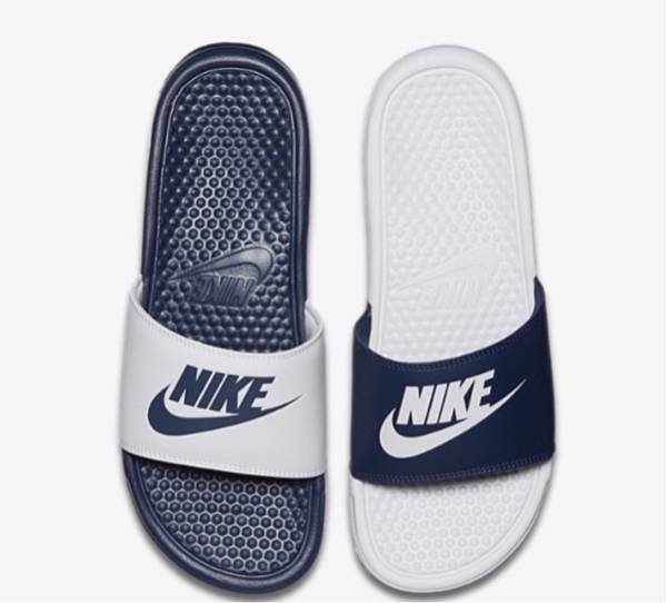 NIKE BENASSI JDI MISMATCH ナイキ ベナッシミスマッチ白紺25cm
