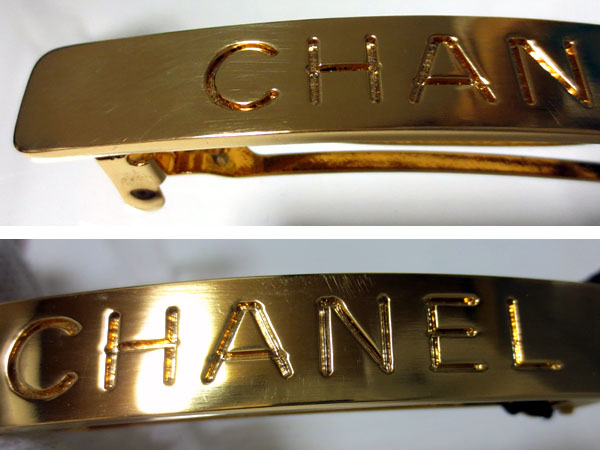 CHANEL シャネル 97A ロゴ バレッタ ゴールド ◇ ヘアアクセサリー CHANEL シャネル 97A ロゴ バレッタ ゴールド ◇ ヘアアクセサリー