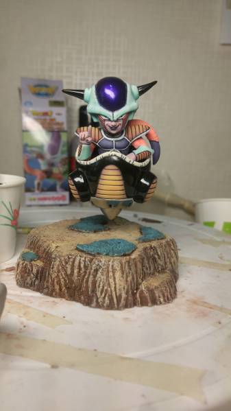 ワールドコレクタブル ドラゴンボール フリーザ リペイント改造