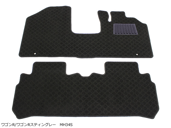 ワゴンRスティングレー MH34S フロアマット 日本製/31-14# *