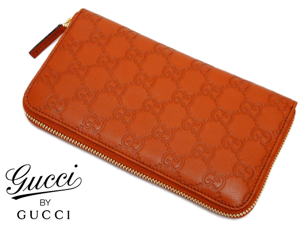 26グッチGUCCI 新品本物 1円 シマレザー キャメル男女兼用長財布