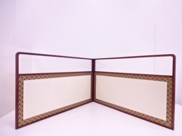 09613# 【1円～】利休梅風炉先屏風