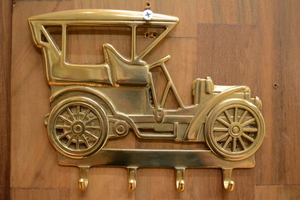 OE23K-2* イタリア製真鍮アンティーク調フック新アウトレット1円