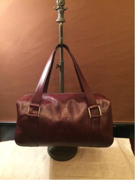 S*離様 HIROFU ヒロフ レザー ボストンバッグ ブラウン 超美品HIROFUヒロフロゴ型押しレザーボストンバッグ 【公式通販】