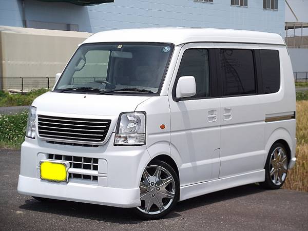 ☆H18年エブリィV/車検付き/HDDナビ/ETC/社外エアロ/社外15AW☆