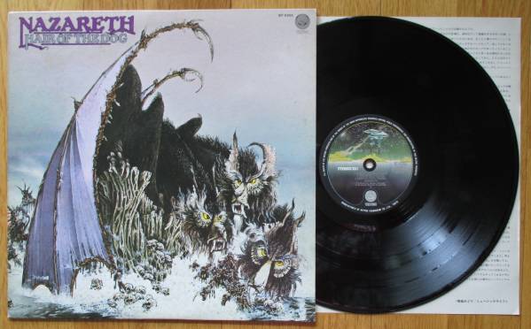 ◆NAZARETH/ナザレス◆日本盤LP/HAIR OF THE DOG～人食い犬