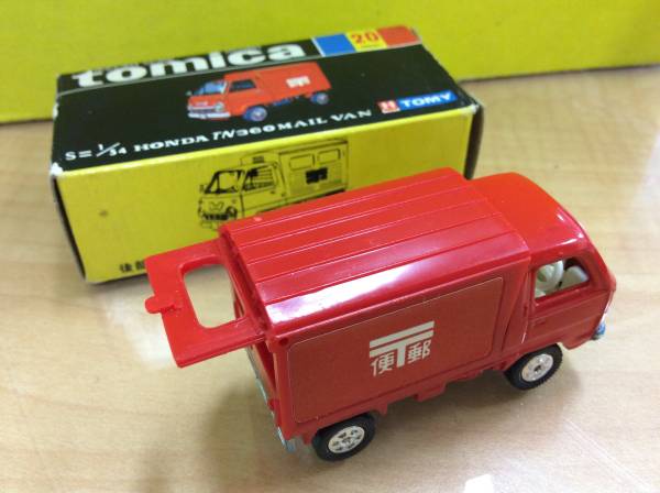 トミカ 黒箱 20 ホンダ TN360 郵便車 T-19 1/54 #4943