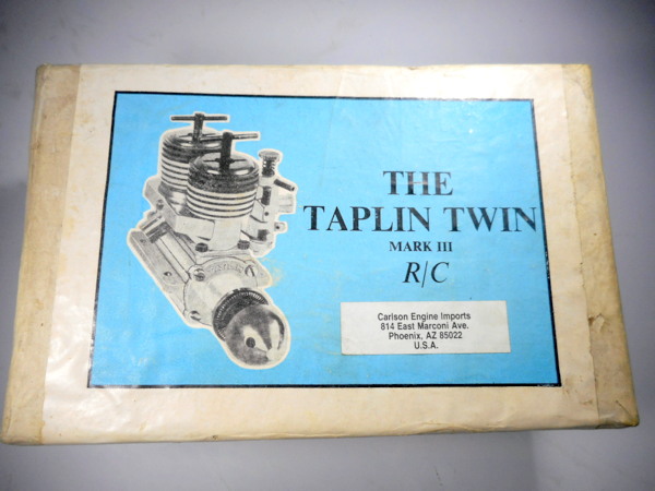 ラジコン飛行機用エンジン AULORA TAPLIN TWIN MARK Ⅲ ラジコン飛行機用エンジン AULORA TAPLIN TWIN MARK Ⅲ AURORA MODEL