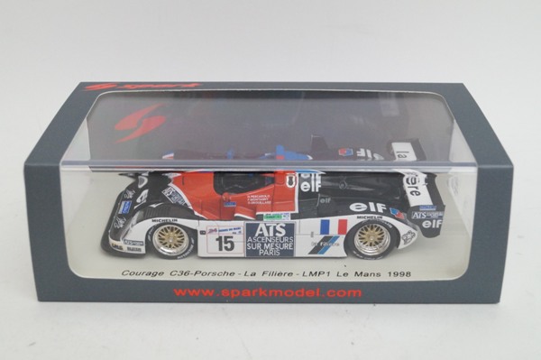 1⁄43 スパーク 1/43 クラージュ C36 ポルシェ ルマン LMP1 1998#15