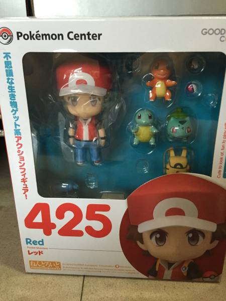 新品　ねんどろいど レッド ポケモンセンター オリジナル 限定