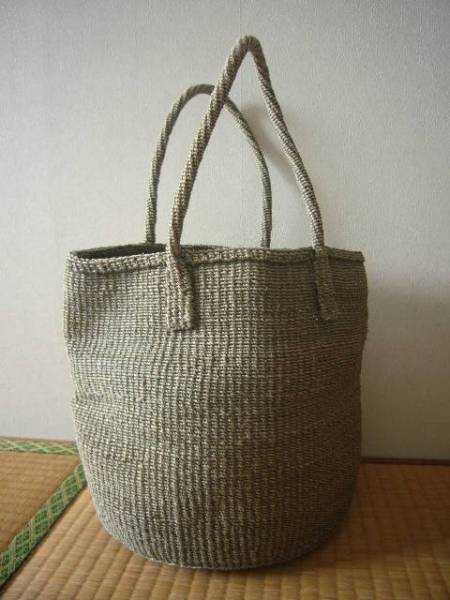 マーガレットハウエルザイザルカゴバッグ中古