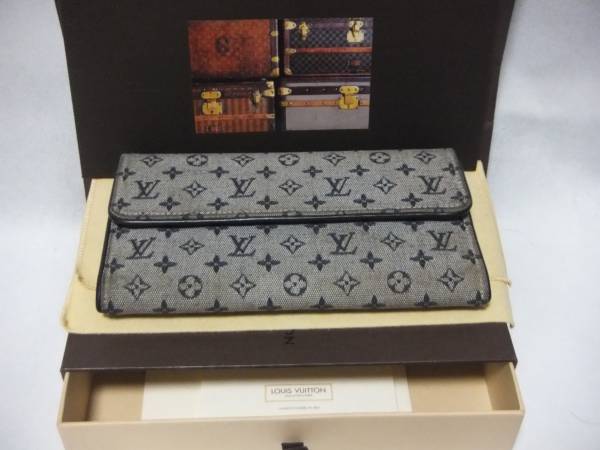 ルイヴィトン モノグラム 三つ折り財布 VUITTON LOUIS ポルトフォイユ 