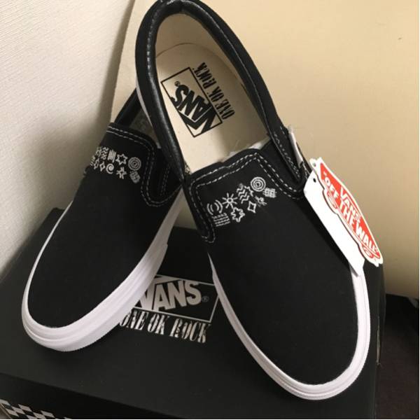 【新品】ONE OK ROCK × VANS コラボ ワンオク Slip on 23cm