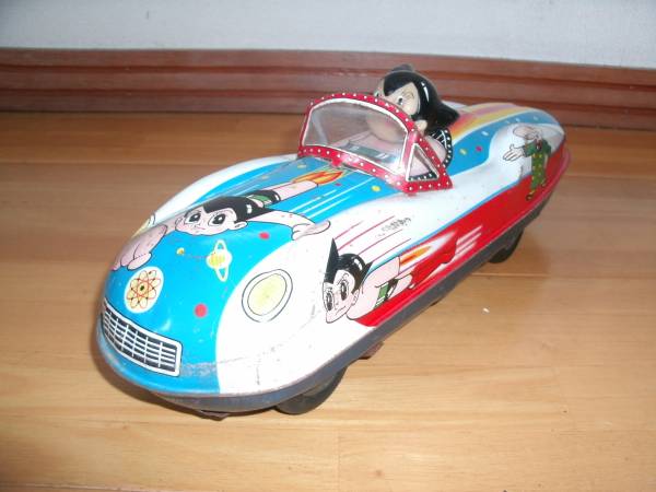 マスダヤ ブリキ 鉄腕アトム 爆音レースカー 増田屋 車 自動車