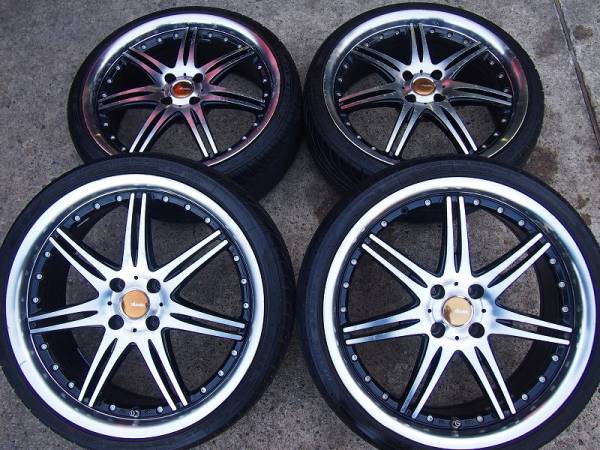 深リム☆bBアクアフィットキューブシエンタフリードなど☆4H-100