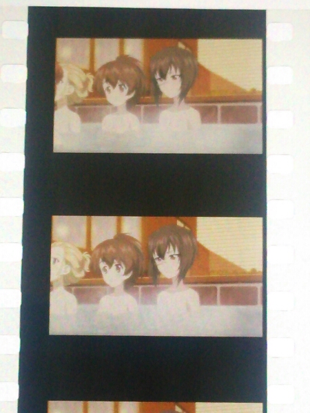 ガールズ&パンツァー フィルム 入浴 河嶋桃 小山柚子 風呂