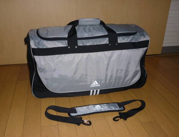 程度美 アディダス 3WAYボストンキャリーバッグ/遠征部活旅行